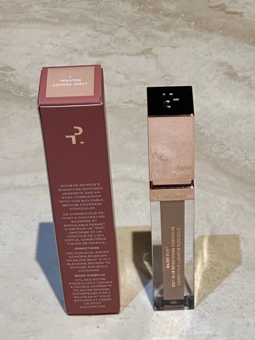Patrick Ta Major Skin Soft Blur Brightening Concealer - 4 Light Peachy Neutral